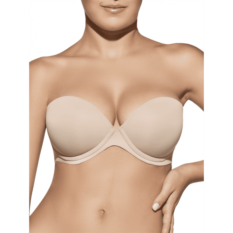 Selene Women s Seamless Strapless Bra Cup B