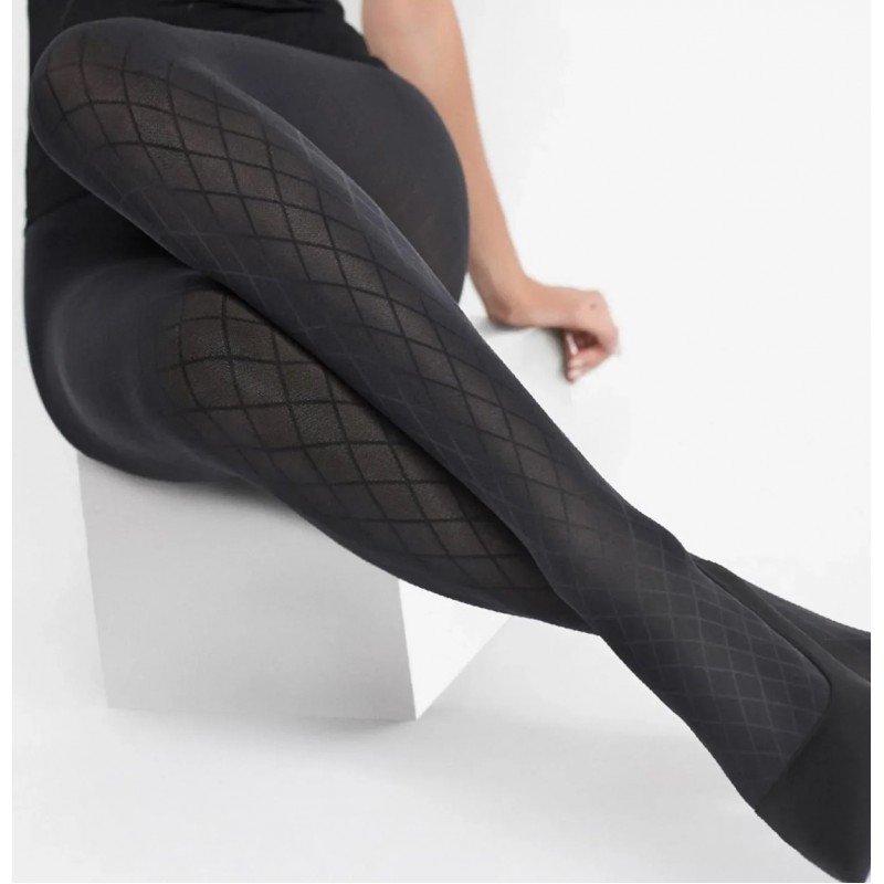 Marilyn Women s 60 Den Tights Dream Line Grace With Lace 