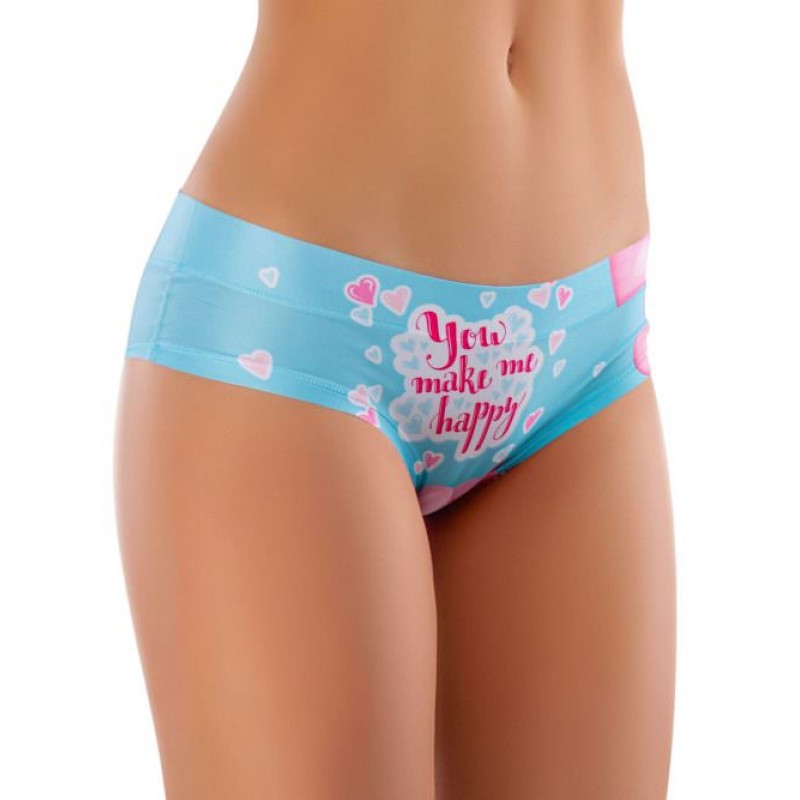 MeMeMe Women s Seamless Underwear Slip Love Happy