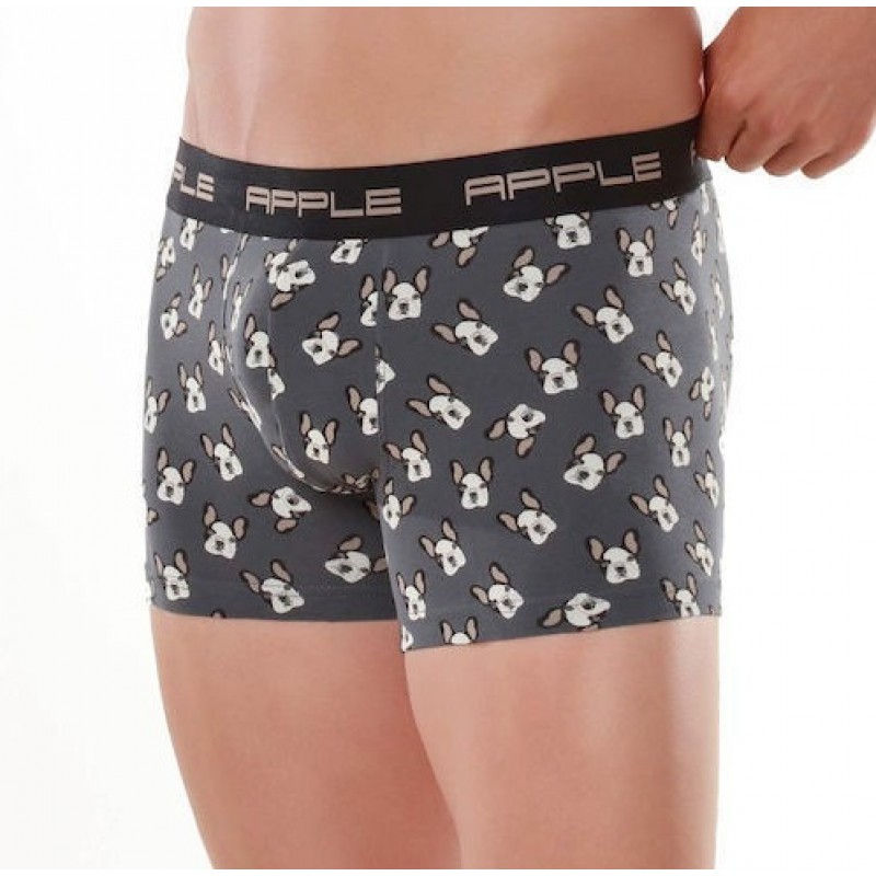 Apple Men s Cotton Boxer 2 Pack Dog Design