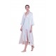 Milena Women s Maxi Robe Satin With Lace