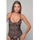 Milena Women s Lace Bodysuit Snake Design