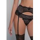 Milena Women s Lace Garters Fan Design