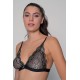 Milena Women s Lace Bralette Silver Details