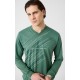 Minerva Men s Cotton Pajamas Construction Chaki Color