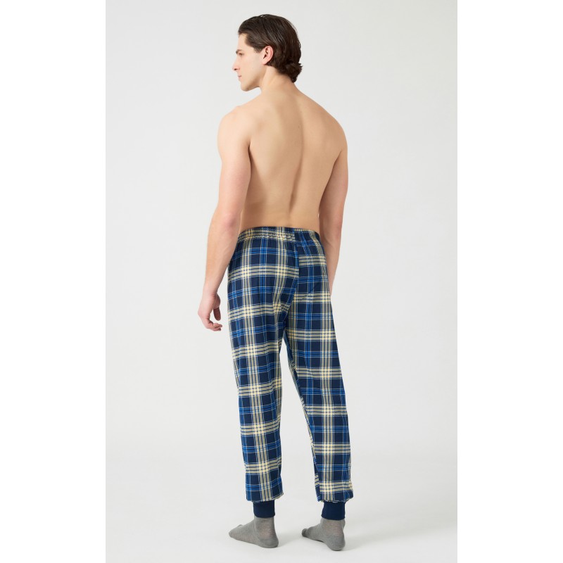 Minerva Men s Pajamas Pants Plaid Design