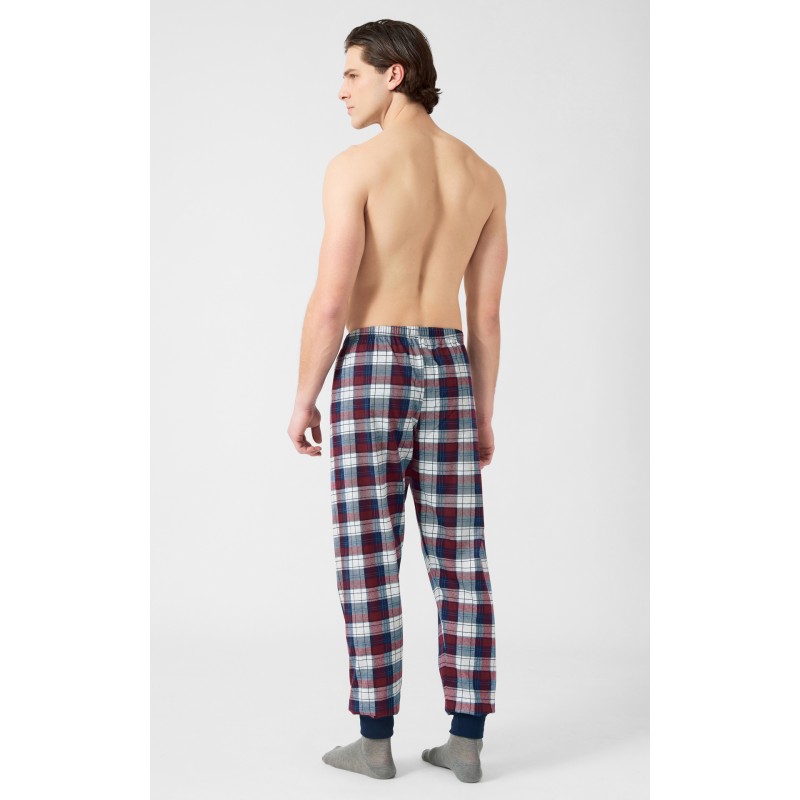 Minerva Men s Cotton Plaid Pajamas Pants