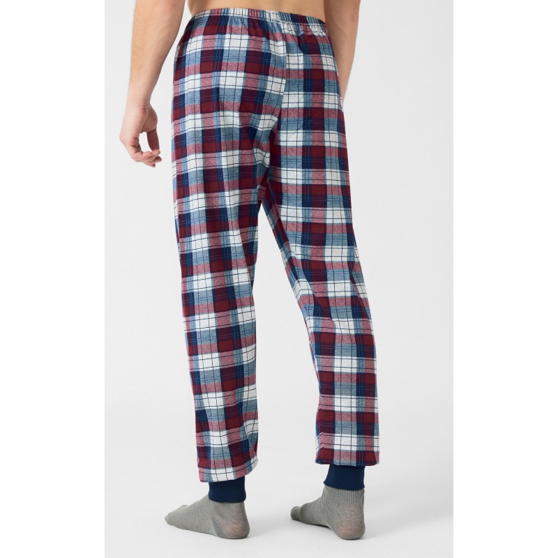 Minerva Men s Cotton Plaid Pajamas Pants