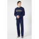 Minerva Men s Cotton Long Sleeved Pajamas True Power Marin