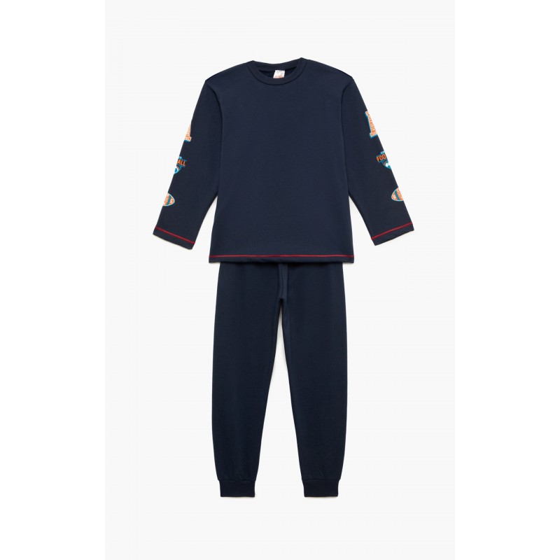 Minerva Boy s Cotton Fouter Pajamas All Sports 