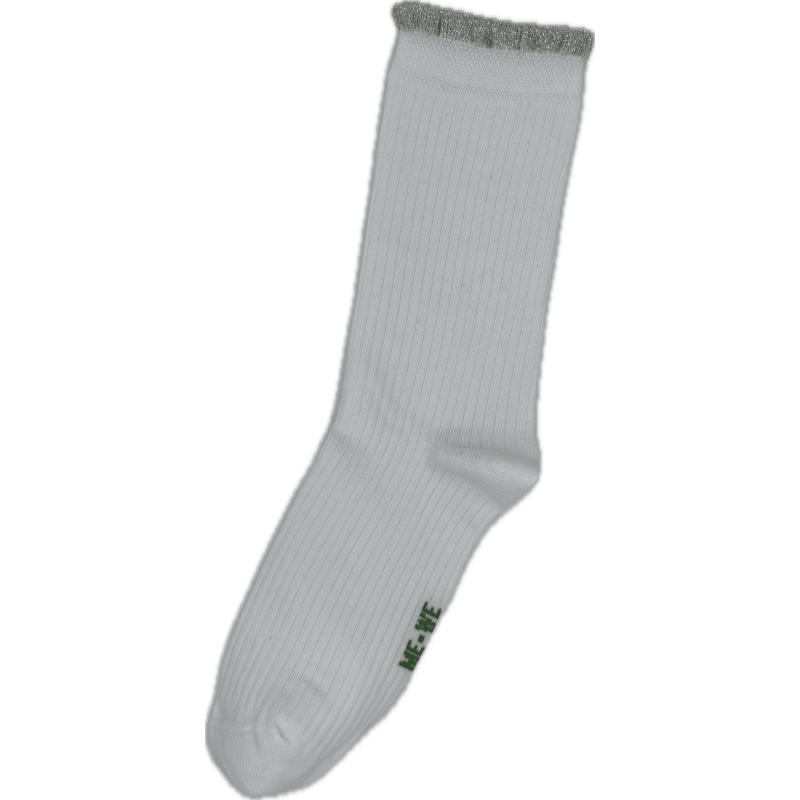 Me We Women s Cotton Socks Rib & Lurex Design