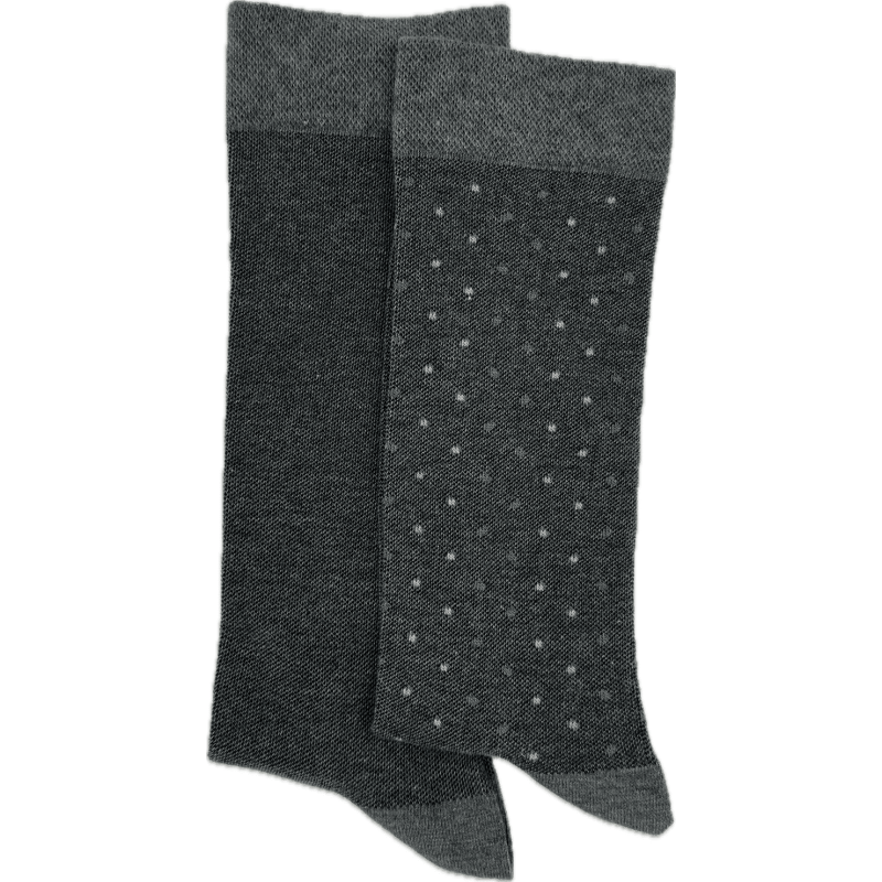 Me We Men s Cotton  Dots Design Socks 2 Pack