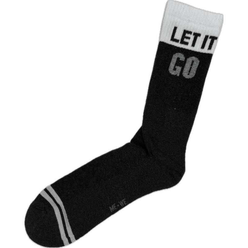 Me We Men s Cotton Athletic Socks With Messages