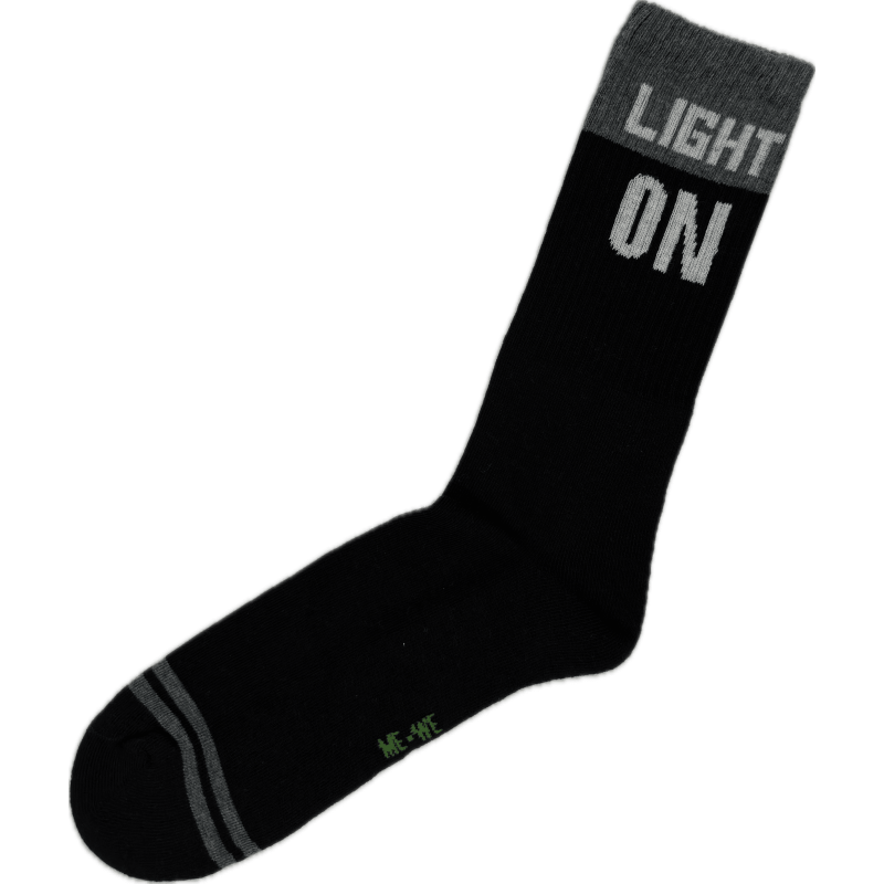 Me We Men s Cotton Athletic Socks With Messages