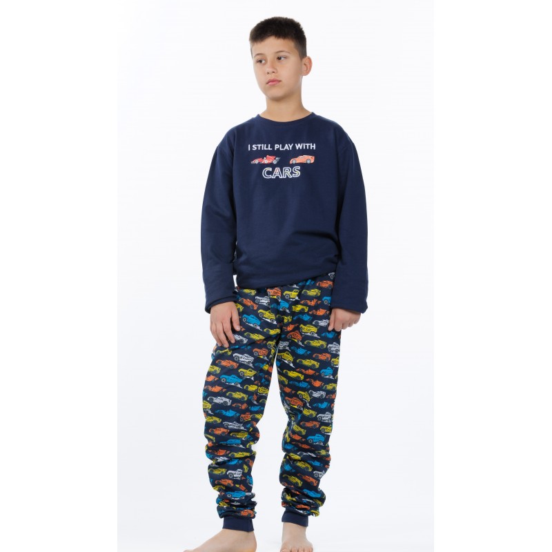 MEI Boy s Cotton Pajamas Cars