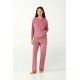 Vamp Women s Velour Tracksuit Pink Nectar