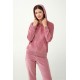 Vamp Women s Velour Tracksuit Pink Nectar