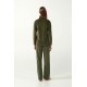 Vamp Women s Velour Tracksuit Olive Color