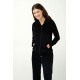 Vamp Women s Velour Tracksuit Black Color Cottle 