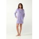 Vamp Women s Fleece Short Nightdress