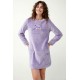 Vamp Women s Fleece Short Nightdress