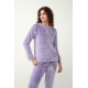 Vamp Women s Fleece Pajamas Levander Sweet