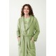 Vamp Women s Long Fleece Robe With Belt