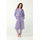 Vamp Women s Long Fleece Robe With Belt