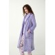 Vamp Women s Long Fleece Robe With Belt