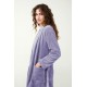 Vamp Women s Short  Fleece Robe With Belt Fashion Colors