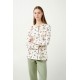 Vamp Women s Cotton Floral Pajamas Green Tea