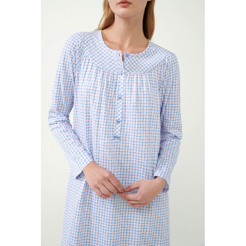 Vamp Women s Cotton Long Classic Nightdress 