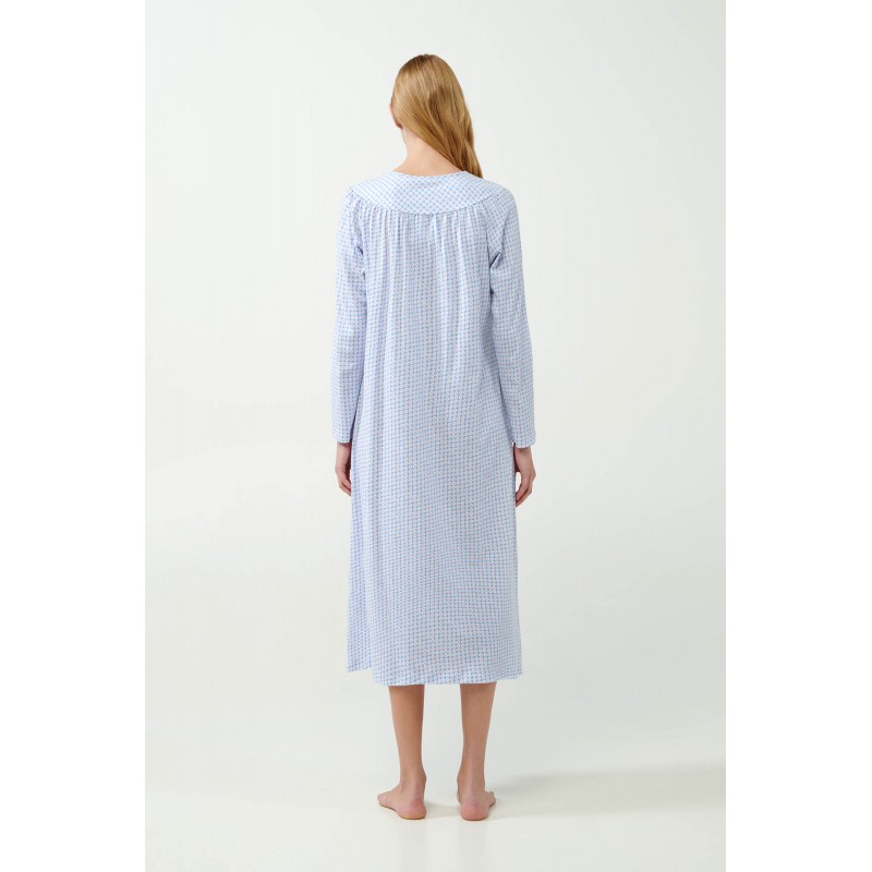 Vamp Women s Cotton Long Classic Nightdress 