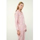 Vamp Women s Cotton Buttoned Pajamas Pink Animal