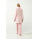 Vamp Women s Fleece Robe With Belt Pink Pie De Pull