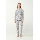 Vamp Women s Fleece Pajamas Bunnies