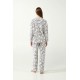 Vamp Women s Fleece Pajamas Bunnies