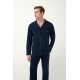 Vamp Men s Classic Cotton Buttoned Pajamas