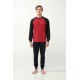 Vamp Men s Cotton Long Sleeved Pajamas Red Chilli Peper