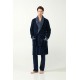 Vamp Men s Long Fleece Robe With Pattern