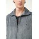 Vamp Men s Fleece Jacket With Zipper Grey Color