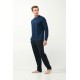 Vamp Men s Cotton Tracksuit Blue Moonlit