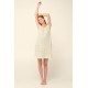 Vamp Women s Sleeveless Cotton Nightdress Green Fog