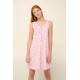 Vamp Women s Sleeveless Cotton Nightdress Pink Sea