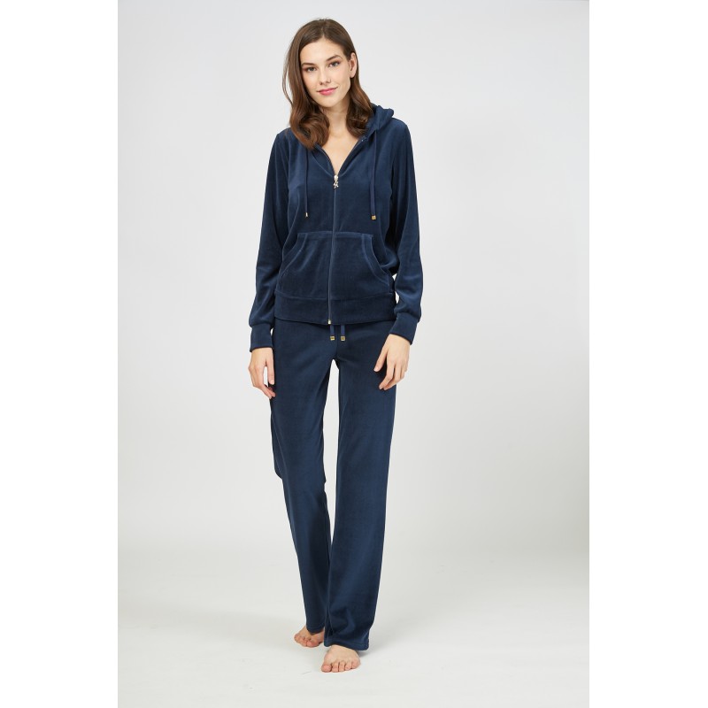 Harmony Women s Zip Up Velvet Tracksuit