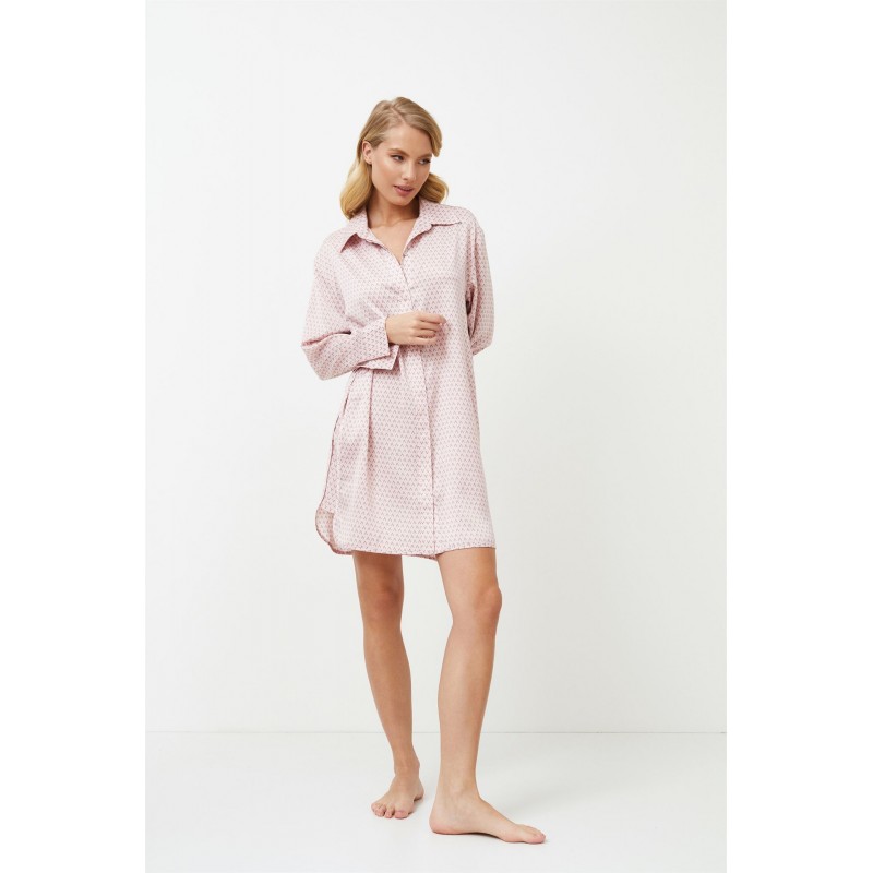 Aruelle Women s Buttoned Satin Nightdress Aurelia