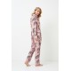 Aruelle Women s Cotton Buttoned Pajamas Brenda