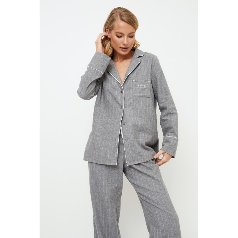 Aruelle Women s Cotton Buttoned Pajamas Clara