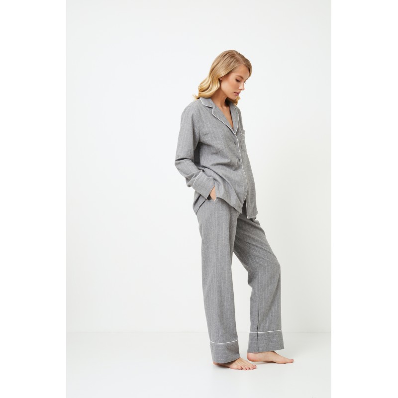 Aruelle Women s Cotton Buttoned Pajamas Clara