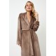 Aruelle Women s Midi Velour Robe Choco